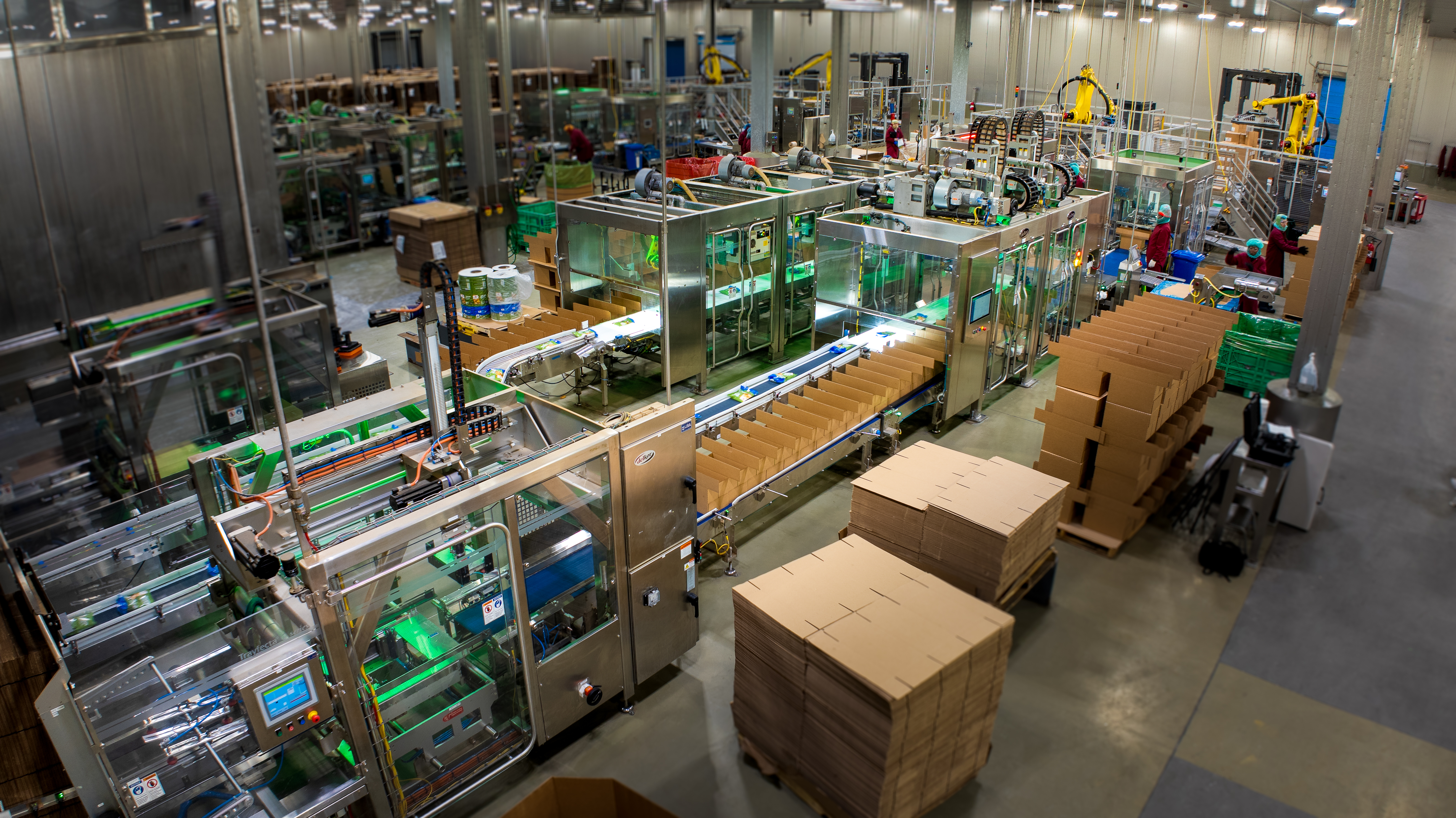 Soules Foods&rsquo; line features Delkor&rsquo;s compact EVO at the center of an integrated, end-to-end system.
