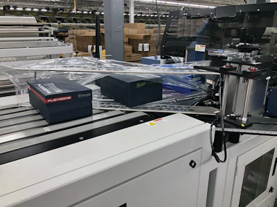 A new shrinkwrapper played a big role in the output and efficiency gains achieved at the Weyco facility.