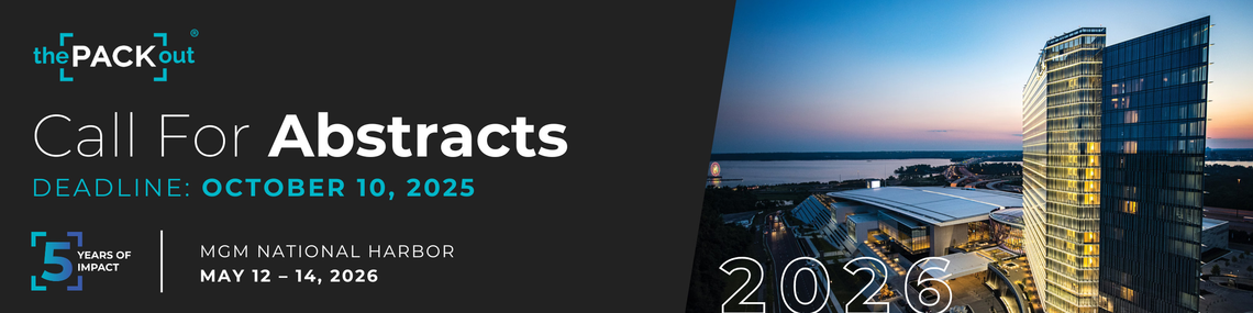 thePACKout 2026 is open for abstracts