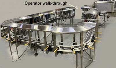 Food Accum Transport Reject W Operator Walk Thru Print By Multi Conveyor