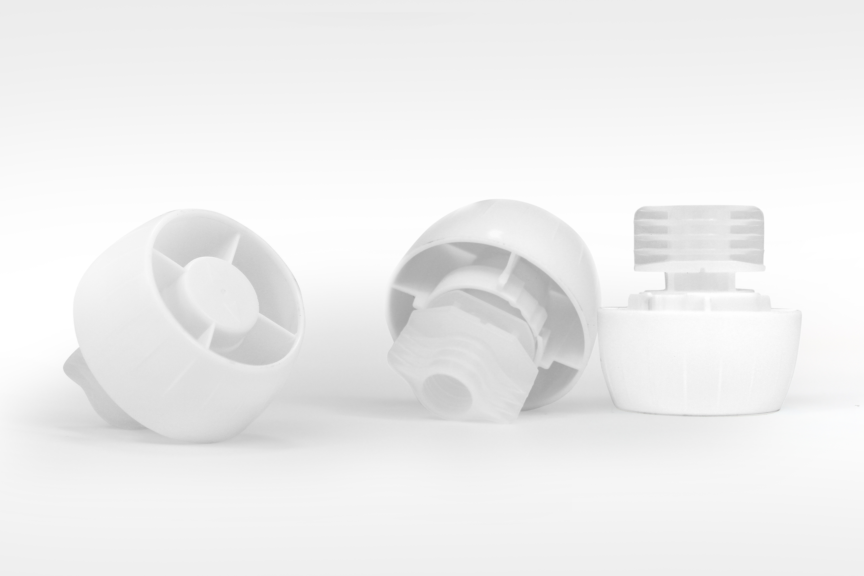 Hoffer Plastics Drop In Cap Spout Caps Collage High Res