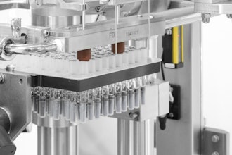 The presence of robots and cameras at every stage of the filling, stoppering, and capping process ensures maximum operational flexibility.