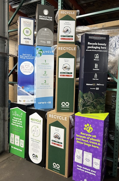TerraCycle offers a range of Zero Waste Boxes for purchase online by individuals and groups that can be used to collect hard-to-recycle materials such as coffee capsules and flexible packaging.