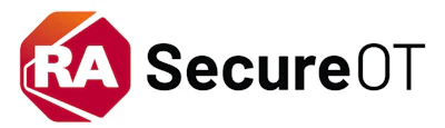 SecureOT corporate logo with red hexagonal design and white letters