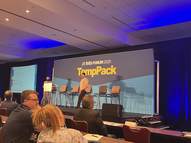At TempPack, Jeff Lander, Director, Global Logistics Engineering for Moderna and Paul Della Villa, Director of Digital Solutions and Services, Cold Chain Technologies, gave a presentation titled, Leveraging Real-Time Tracking, Location Data, and Real-Time Thermal Modeling to Reduce Shipment Risk.