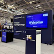 Pharmapack 25th Anniversary Product Spotlight Stage with welcome screen