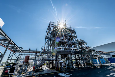 The Renasci plant in Belgium.