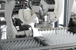 Robotic D Nest Vial Pick Up