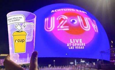 r.World’s serveware, including hot and cold cups (r.Cups) and reusable thermoform containers (r.Ware), can be found at entertainment and sports venues, campuses, and corporations.
