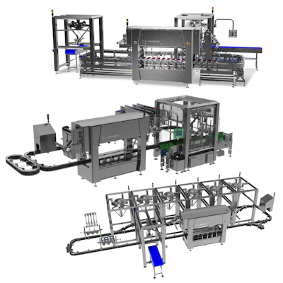 Harpak-ULMA’s Mondini Trave Sinfonia platform introduces a higher-output, fully automated tray-sealing solution, which can be customized for a variety of applications, from meat, poultry, and seafood to produce, snacks, ready meals, and dairy.