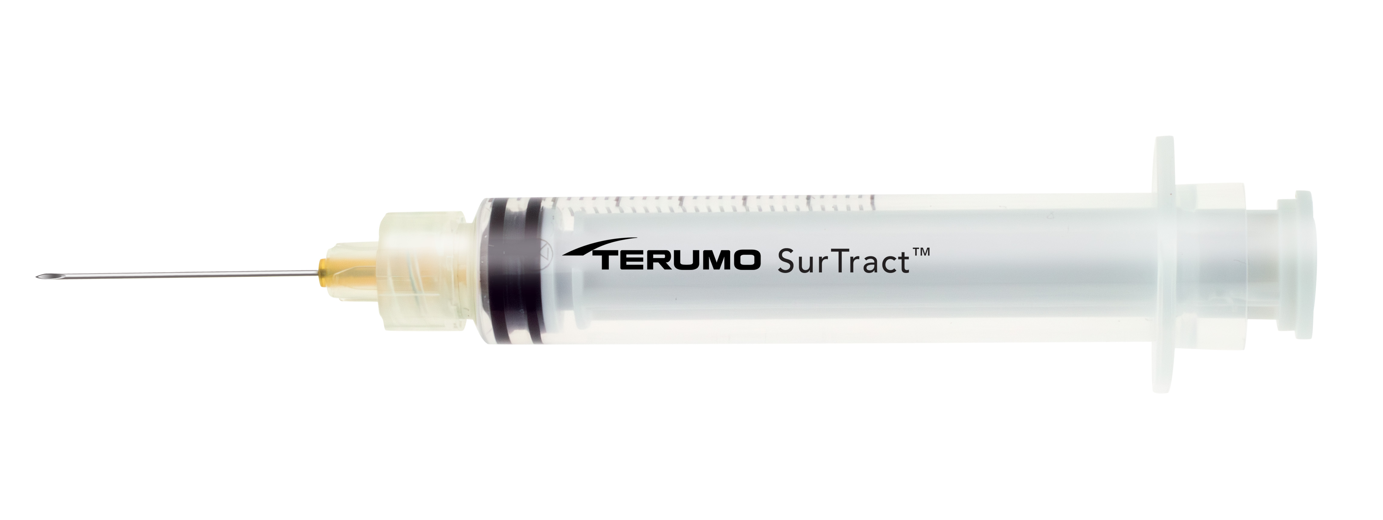 The SurTract&trade; safety syringe in the United States, powered by Roncadelle Operations' SafeR&circledR; passive safety technology.
