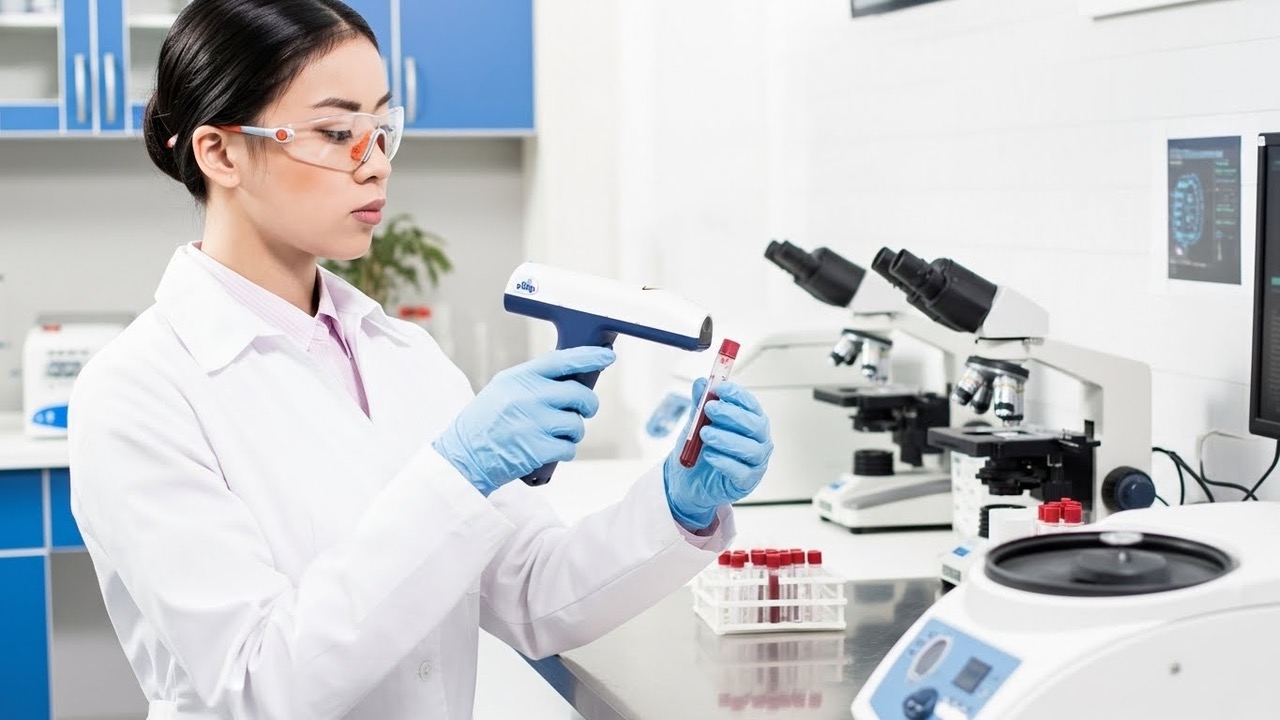 p-Chips are uniquely serialized, light-activated microtransponders that can be read by handheld readers or in high-throughput automated environments.