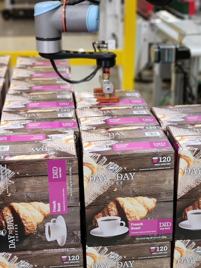 Napco changes pallet configurations after changeover using an online software tool that provides simulation for new layouts, including accurate cycle times for palletizing.