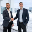 Alexandre Clarizio, CEO and Founder of Kaster Technologies, Louis Roy, CEO and Founder of OPTEL. (CNW Group/Optel Group)