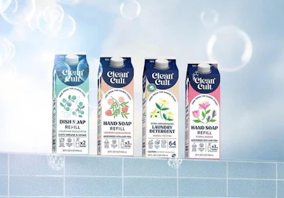 The cartons are made primarily from paper-based materials and are intended to function as refill packs that can be used alongside the company&rsquo;s reusable aluminum containers.