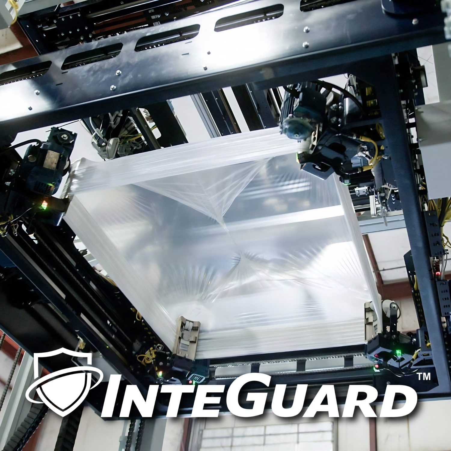 Hooder Machine With Inte Guard Logo