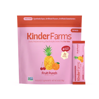 Kinder Farms 16ct Fruit Punch Front With Packet 21