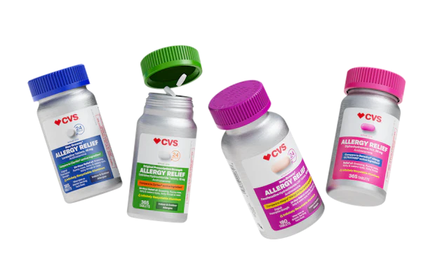Cvs Store Brands Otc Aluminum Bottle Allergy Flying