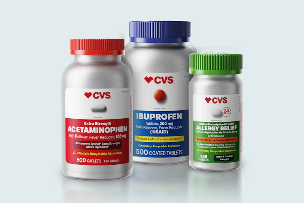 Cvs Store Brands Otc Aluminum Bottle Hero Image