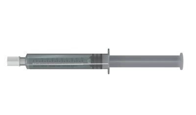 A common prefilled syringe design.