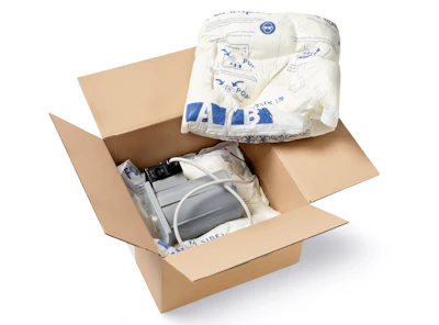 Storopack's FOAMplus Mini stands out for its high level of protection, ensuring that products are securely cushioned.