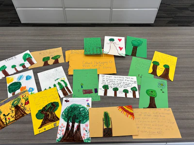 Student thank you cards.