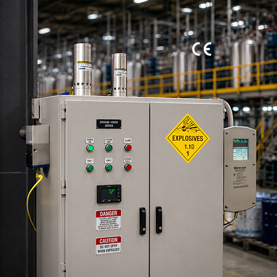 EXAIR's Dual Hazardous Location Cabinet Cooler System