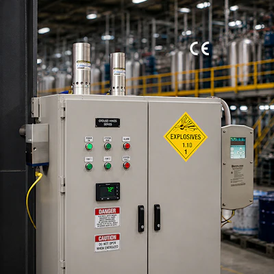 EXAIR's Dual Hazardous Location Cabinet Cooler System