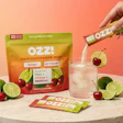Ozzi’s Crave Crusher drink mix uses a moisture-adsorbing stick-pack film that captures residual moisture from the package headspace, helping prevent odor-causing degradation while preserving product efficacy.