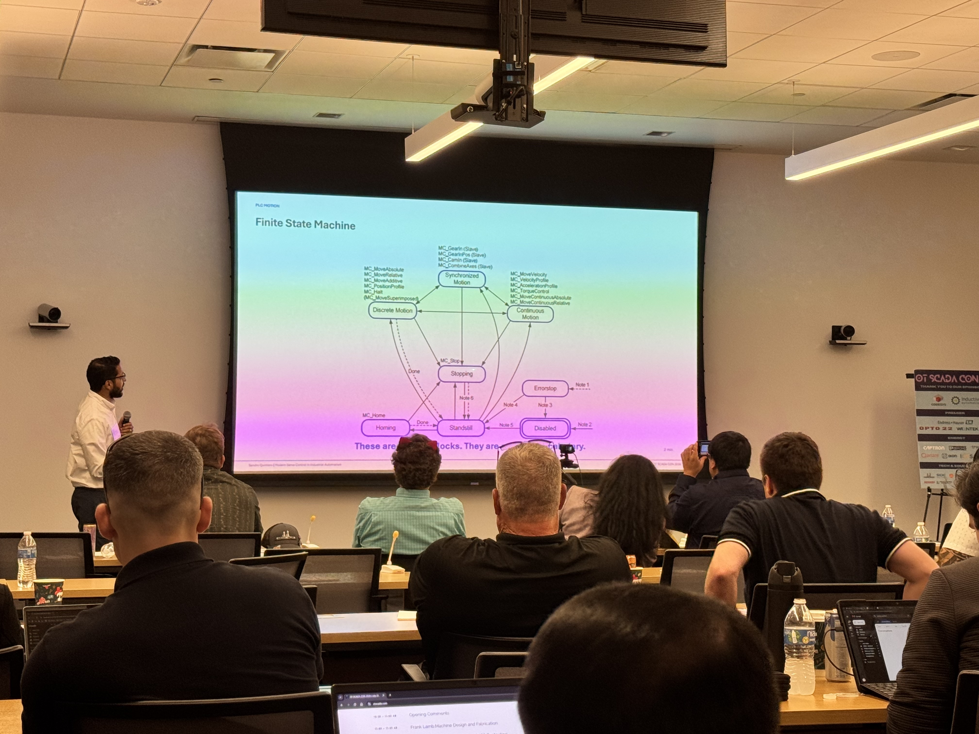 “Modern Servo Control in Industrial Automation” walked through the servo stack from PLC intent to encoder feedback.