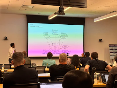 “Modern Servo Control in Industrial Automation” walked through the servo stack from PLC intent to encoder feedback.
