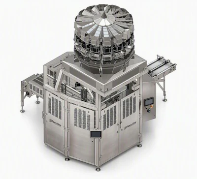 Spee-Dee Packaging Machinery's High-Speed, Ultra-Hygienic Rotary Tray Filling System
