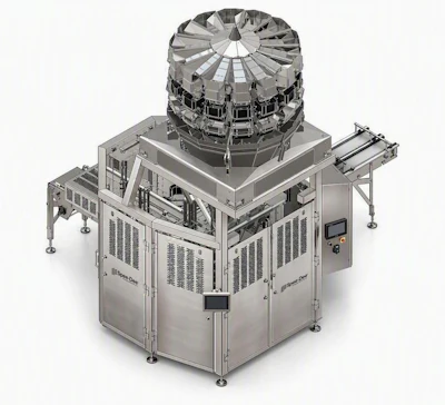 Spee-Dee Packaging Machinery's High-Speed, Ultra-Hygienic Rotary Tray Filling System