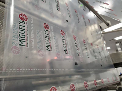 Changing from one sauce to another can be done quickly, which will help the firm move into contract packaging in the future. The switch from cups to pouches has greatly streamlined operations. Hot-filling and barrier film help provide the four-week refrigerated shelf life that the restaurant depends on.