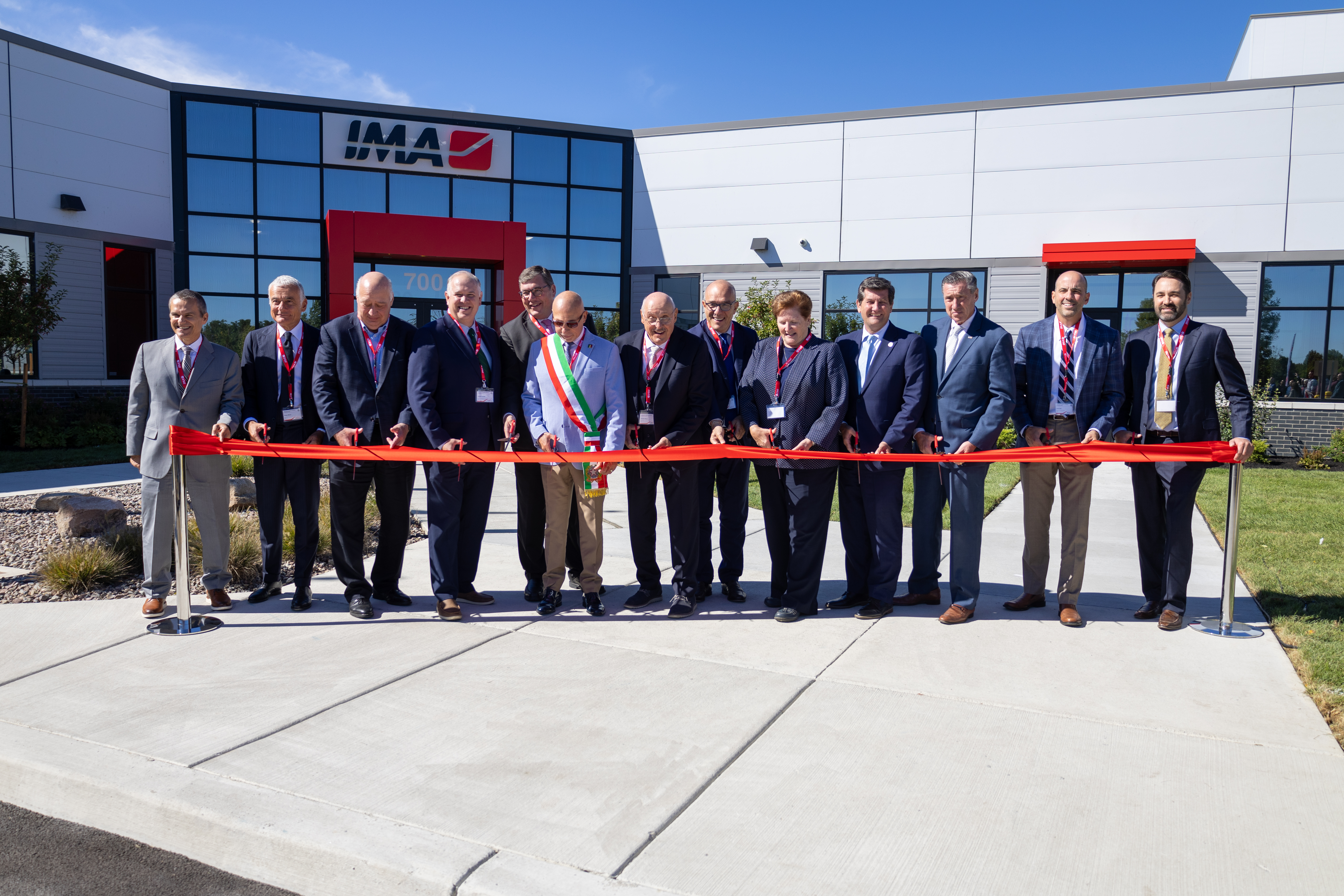 Ribbon Cutting Ceremony Ima Life North America