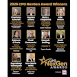 2026 CPG NexGen Award Winners featuring ten industry professionals and the CPG NexGen Awards logo