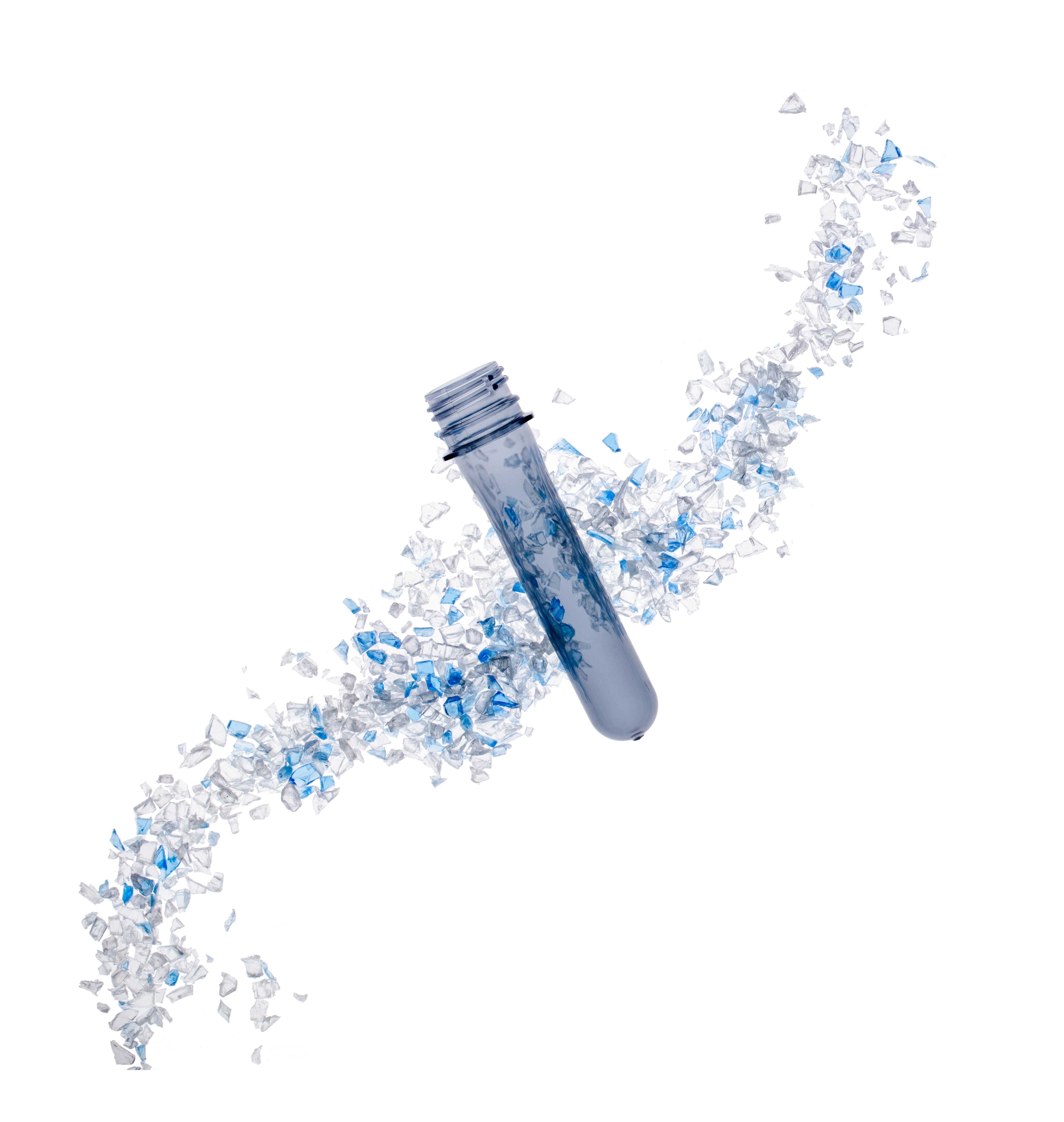 Flake-to-preform conversion skips the crystallization, drying, and repelletizing steps that conventional bottle-to-bottle recycling requires. Suntory has run the process in Japan since 2018 and will bring it to Thailand in 2028, where incoming bottle quality varies more than the Japanese stream it was designed around.