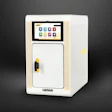 Labthink automated laboratory testing machine with touchscreen display and yellow accents