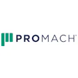 ProMach logo with teal geometric symbol and navy text